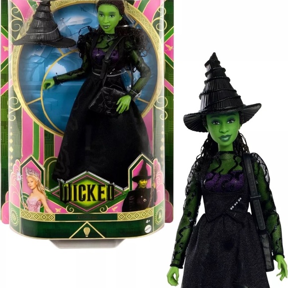 Mattel Other - Mattel Wicked Movie ELPHABA Fashion Doll  - Brand New -misprint error